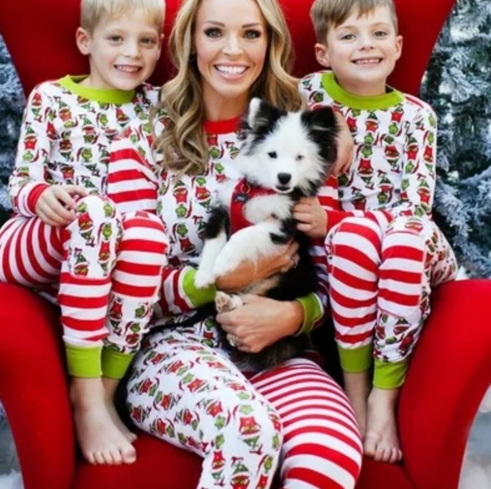 Hanna Andersson Christmas Grinch Pajamas